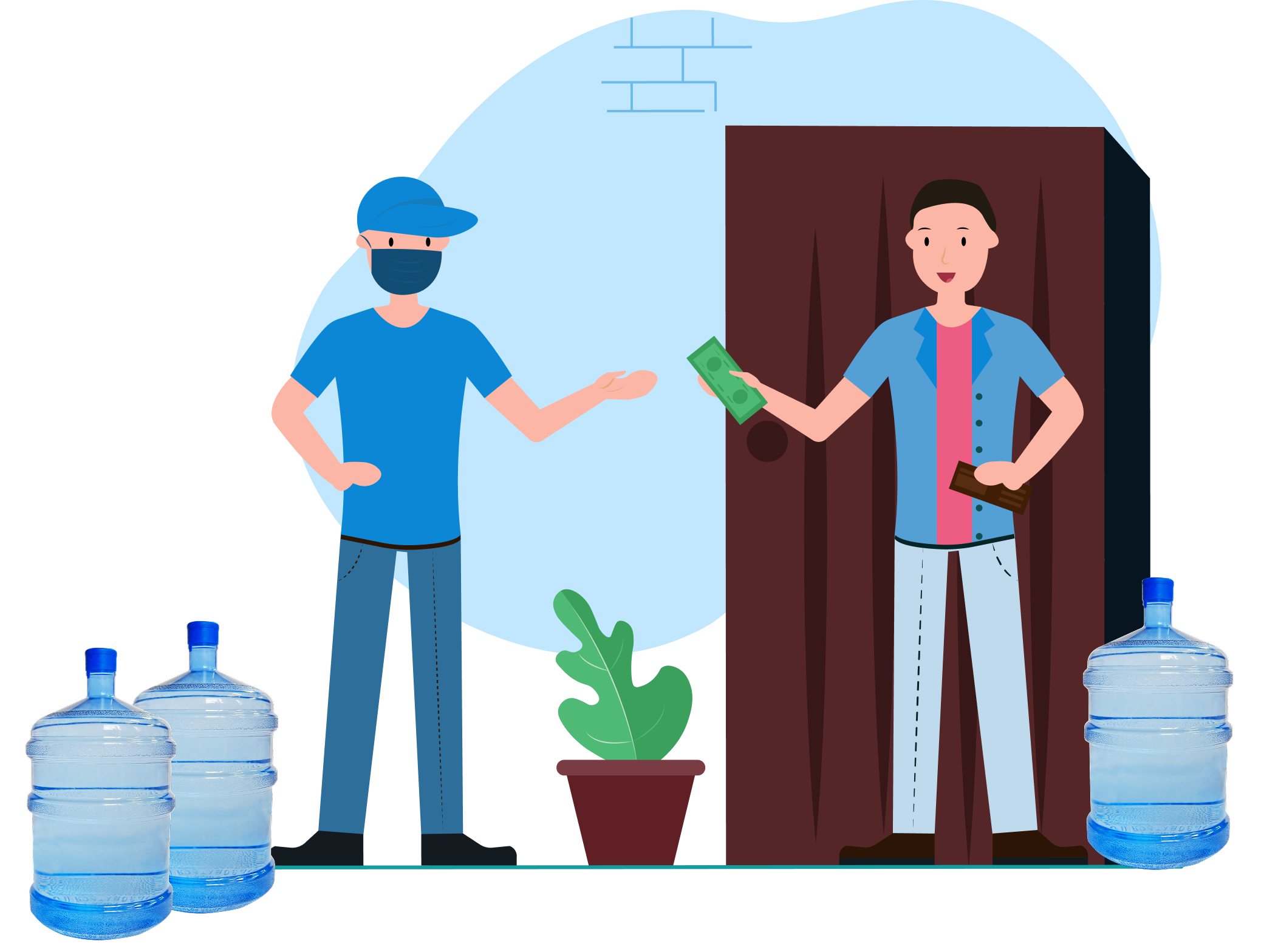Delivery illustration