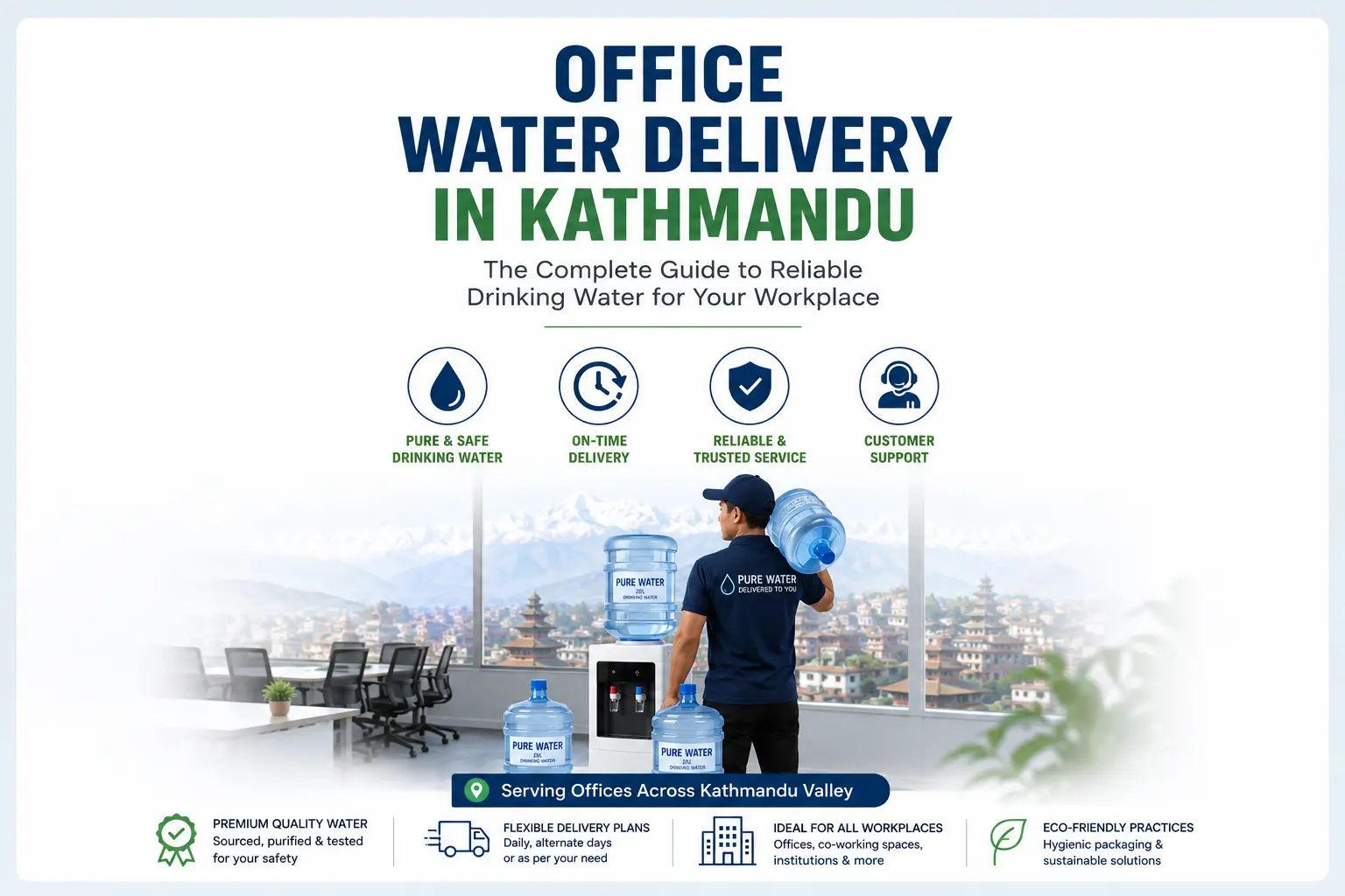Office Water Delivery in Kathmandu: The Complete Guide to Reliable Drinking Water for Your Workplace